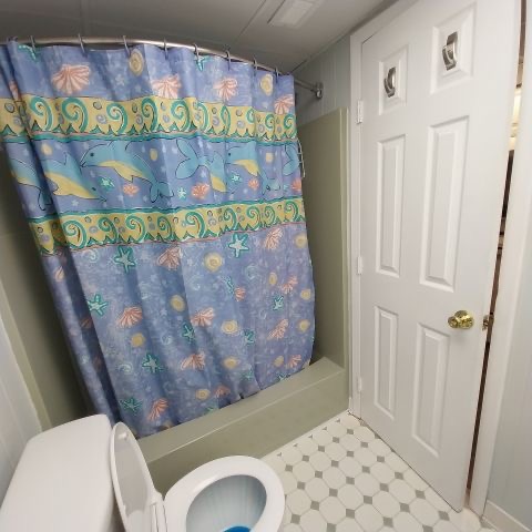 Bathroom tub and shower